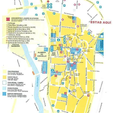 Apartament Casa Cuche Ourense Zewnętrze zdjęcie